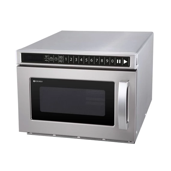 Programozható mikrohullámú sütő USB-porttal 1800W, HENDI, 230V/3000W, 560x419x(H)336mm