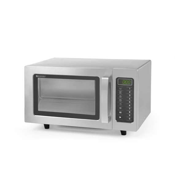 Mikrohullámú sütő programozható 1000W, HENDI, 23L, 230V/1550W, 509x572x(H)306mm