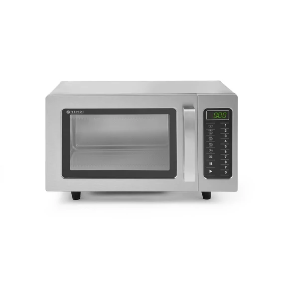 Mikrohullámú sütő programozható 1000W, HENDI, 23L, 230V/1550W, 509x572x(H)306mm