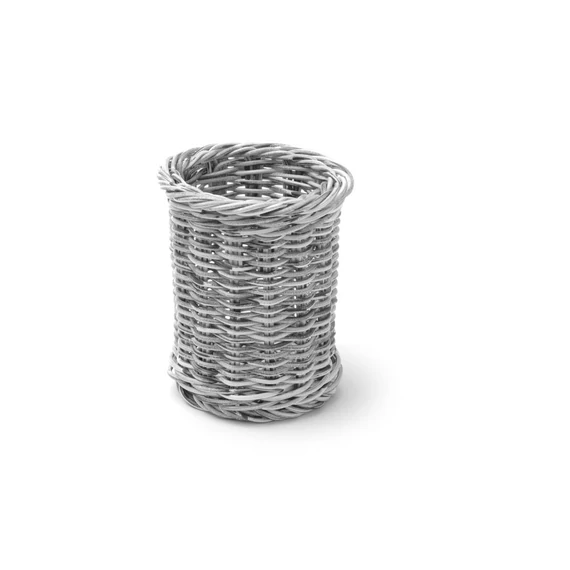 Evőeszköz kosár, HENDI, Világos szürke, ⌀100x(H)120mm