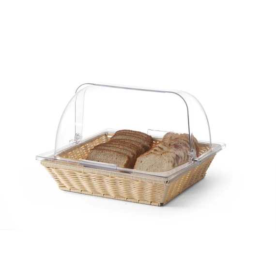 Kosár rolltop fedővel, HENDI, Kosár + Fedő, GN 2/3, 365x335x(H)245mm