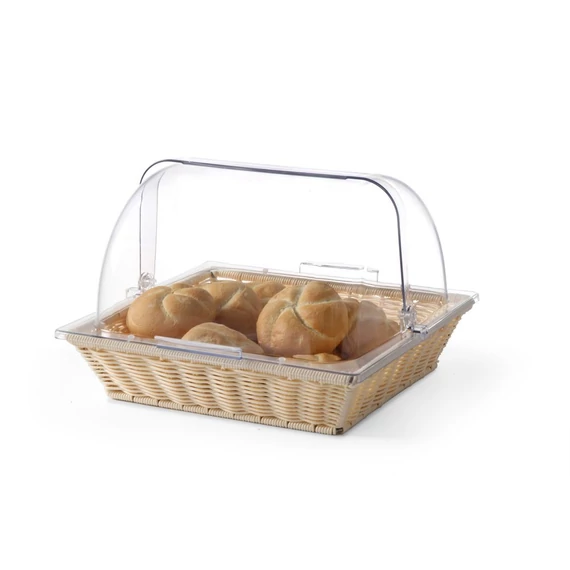 Kosár rolltop fedővel, HENDI, Kosár + Fedő, GN 2/3, 365x335x(H)245mm