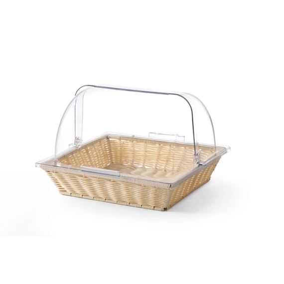 Kosár rolltop fedővel, HENDI, Kosár + Fedő, GN 2/3, 365x335x(H)245mm