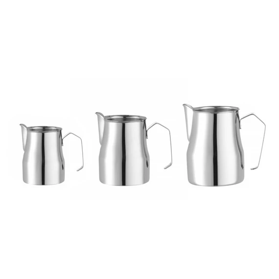 Tejes kancsó V alakú kiöntővel, HENDI, 0,7L, ⌀84x(H)130mm