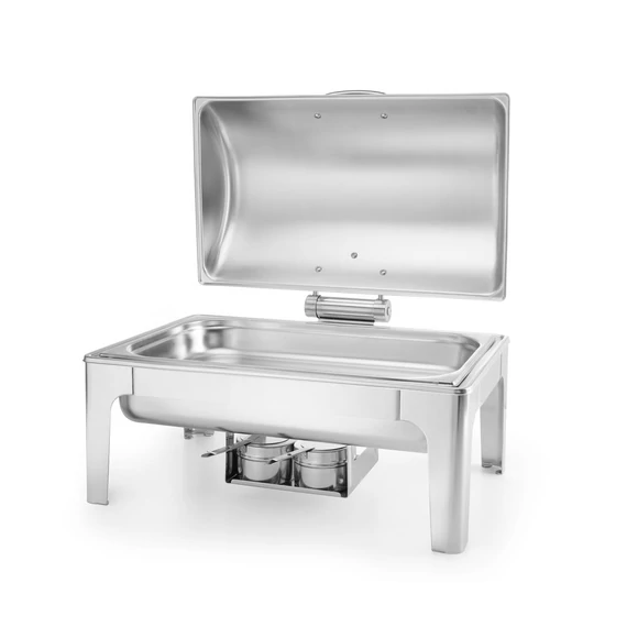 Chafing edény GN 1/1 tükör fényezéssel, HENDI, Profi Termékcsalád, 9L, 570x405x(H)320mm