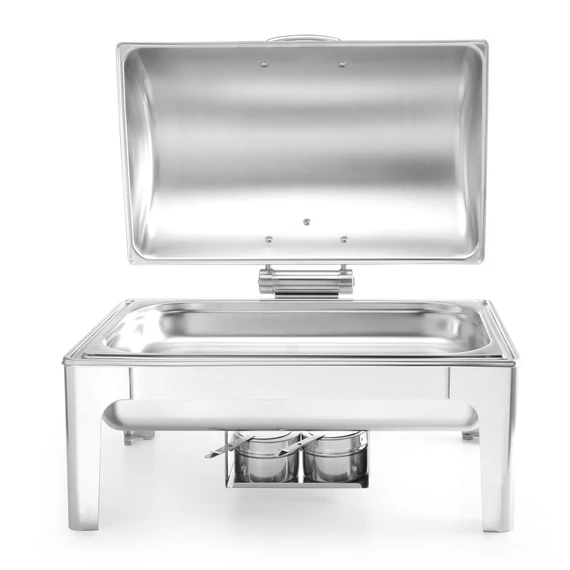 Chafing edény GN 1/1 tükör fényezéssel, HENDI, Profi Termékcsalád, 9L, 570x405x(H)320mm