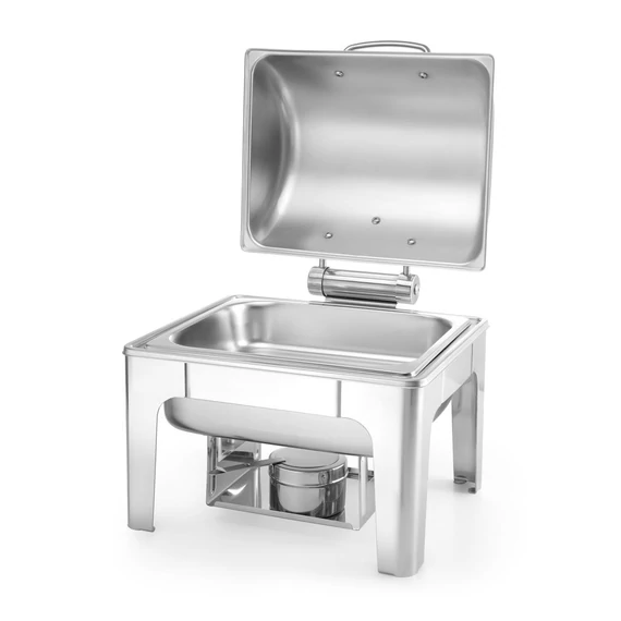 Chafing edény GN 1/2 tükör fényezéssel, HENDI, Profi Termékcsalád, 4L, 365x345x(H)345mm