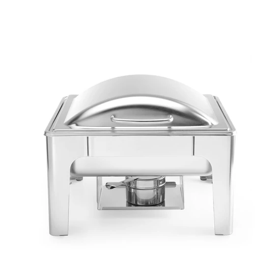 Chafing edény GN 2/3 szatén fényezéssel, HENDI, Profi Termékcsalád, 6L, 395x430x(H)290mm