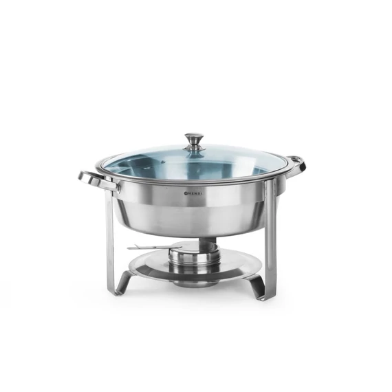 Chafing edény - kerek, HENDI, Kitchen Termékcsalád, 3,5L, ⌀390x(H)270mm