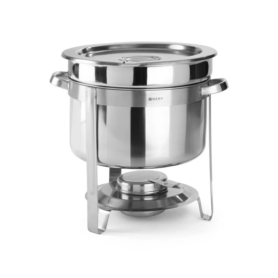 Leveses Chafing edény, HENDI, Kitchen Termékcsalád, 8L, ⌀370x(H)325mm