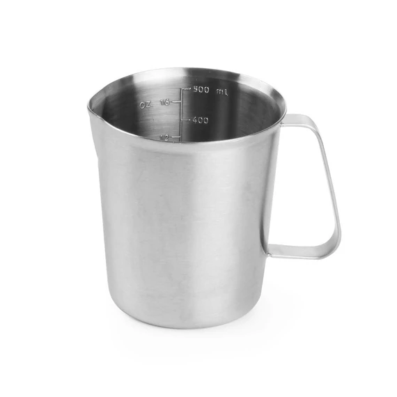 Mérőedény rozsdamentes acél, HENDI, 0,5L, ⌀90x(H)105mm