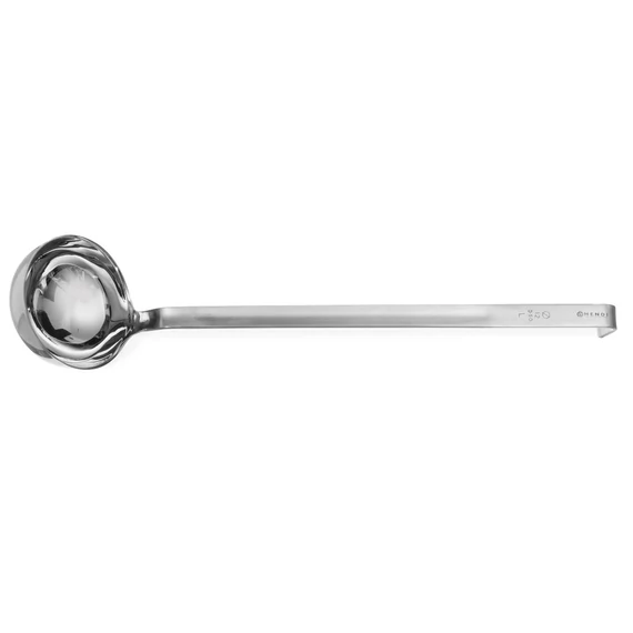 Merőkanál csepegésmentes, HENDI, Profi Termékcsalád, 0,5L, ⌀120x555mm