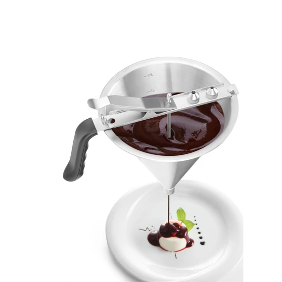 Fondant tölcsér Profi Termékcsalád, HENDI, Profi Termékcsalád, 1,5L, ⌀212x(H)315mm