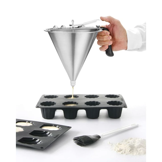Fondant tölcsér Profi Termékcsalád, HENDI, Profi Termékcsalád, 1,5L, ⌀212x(H)315mm