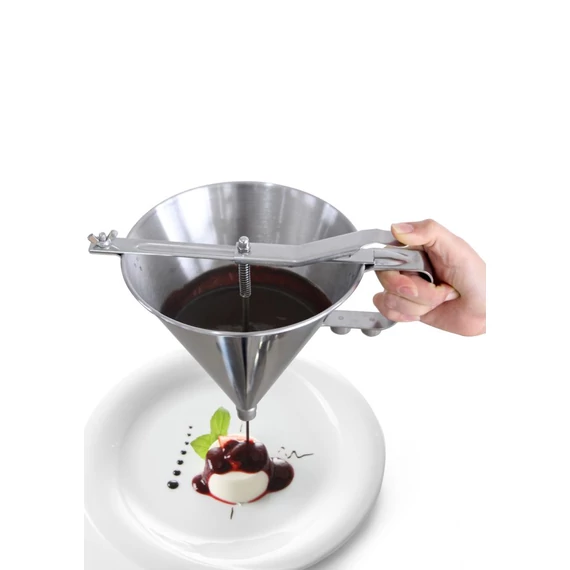 Fondant tölcsér Kitchen Termékcsalád, HENDI, Kitchen Termékcsalád, 1,5L, 270x195x(H)270mm