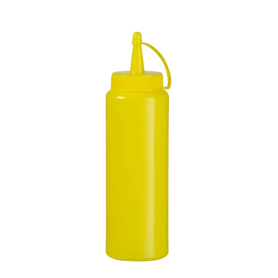Adagoló flakonok, HENDI, 0,7L, Citromsárga, ⌀70x(H)240mm