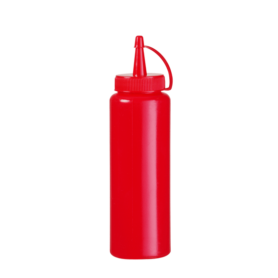 Adagoló flakonok, HENDI, 0,7L, Piros, ⌀70x(H)240mm