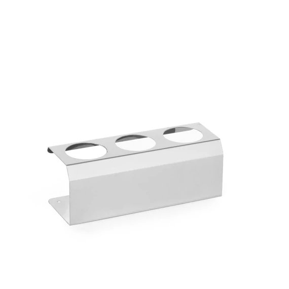 Szószadagoló flakon állvány, HENDI, 3 lyuk ø 50 mm, 209x80x(H)78mm