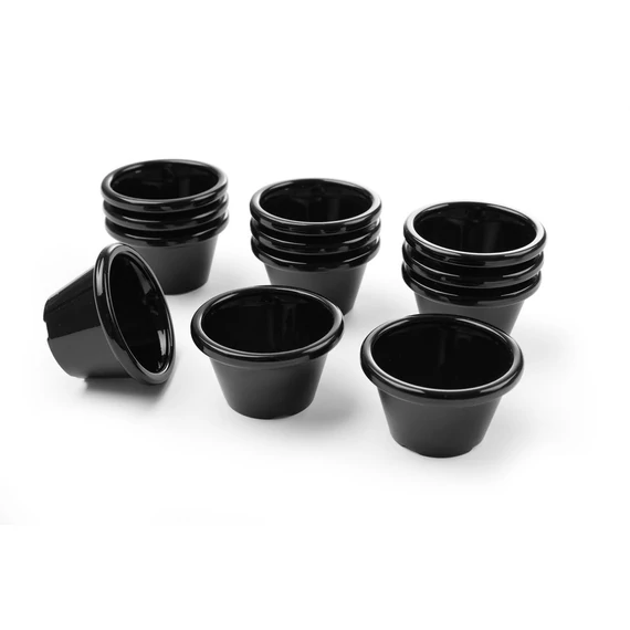 Ramekin - 12 db, HENDI, 0,045L, Fekete, 12 db., ⌀60x(H)35mm