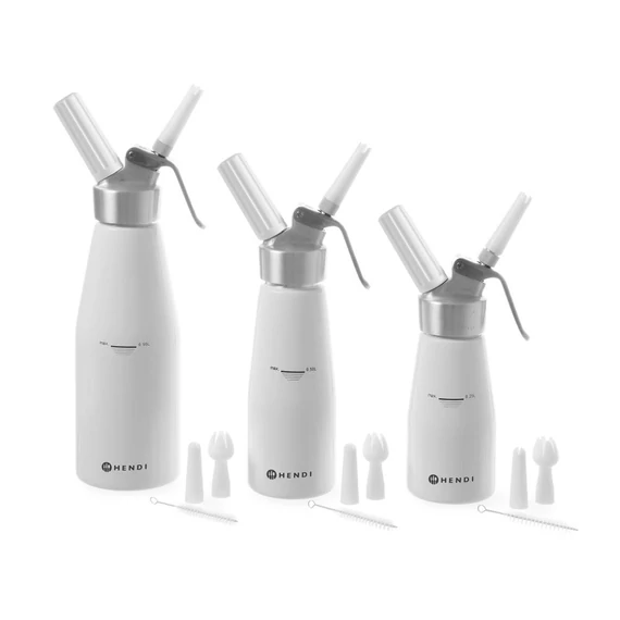 Habszifon Termékcsalád, HENDI, Kitchen Termékcsalád, 0,25L, ⌀80x(H)200mm