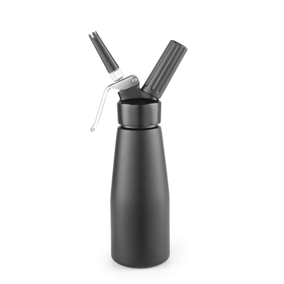 Habszifon Termékcsalád fekete, HENDI, Kitchen Termékcsalád, 0,5L, Fekete, ⌀80x(H)260mm