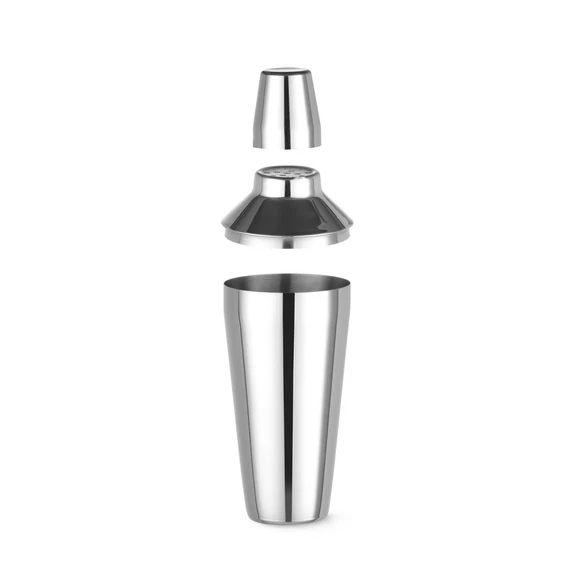Koktél shaker 3 részes, BarUp, 0,75L, ⌀90x(H)255mm