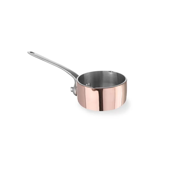Apró nyeles lábas kiöntővel, HENDI, 0,26L, ⌀85x(H)50mm