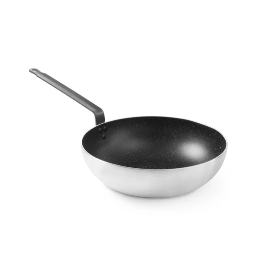 Wok serpenyő, HENDI, ⌀320x(H)95mm