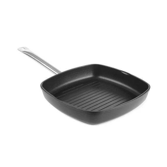 Grillserpenyő - barázdált felszín Titanium Professional, HENDI, 550x290x(H)55mm