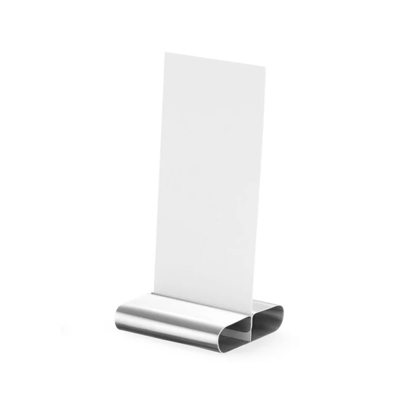 Asztali étlap tartó állvány - 6 db, HENDI, 6 db., 80x77x(H)18mm
