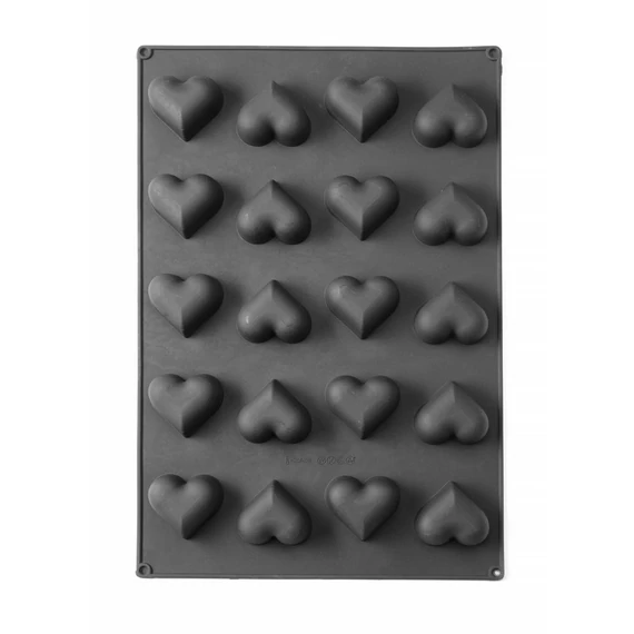 Szilikon szívalakú forma, 570x375x(H)35mm