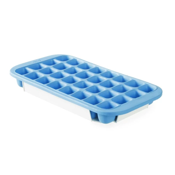 Fedeles jégkockaforma alsó tálcával, BarUp, Kék, 337x170mm
