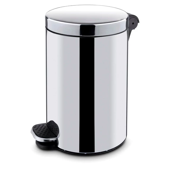 Kerek pedálos szemetes belső vödörrel, HENDI, 5L, ⌀210x(H)280mm