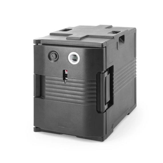 Hőszigetelt tartály fűtési funkcióval – vendéglátás, AmerBox, GN 1/1, 220-240V/200W, 477x680x(H)620mm