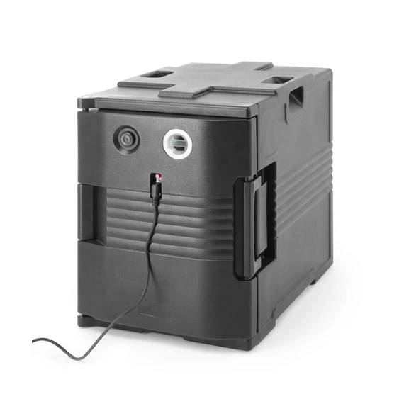 Hőszigetelt tartály fűtési funkcióval – vendéglátás, AmerBox, GN 1/1, 220-240V/200W, 477x680x(H)620mm