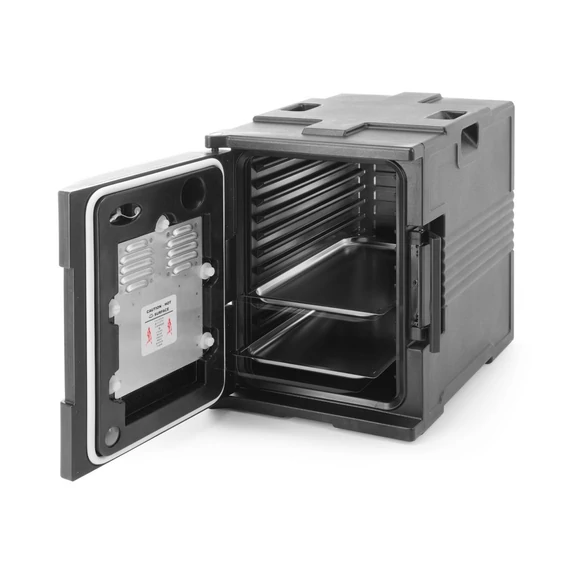 Hőszigetelt tartály fűtési funkcióval – vendéglátás, AmerBox, GN 1/1, 220-240V/200W, 477x680x(H)620mm