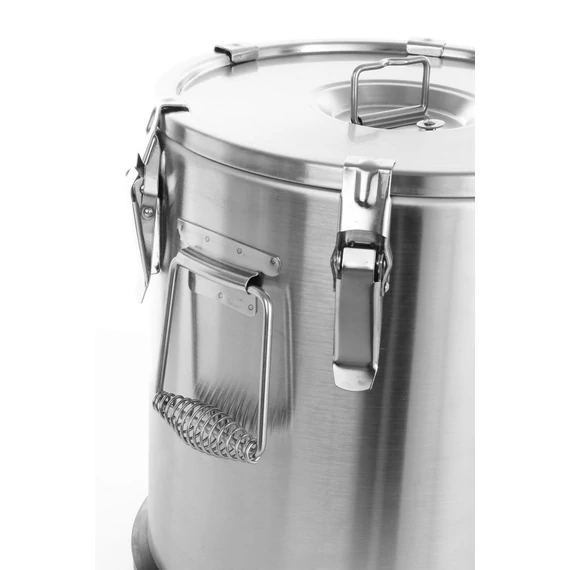 Szigetelt hordozható ételtárolóedény , HENDI, Profi Termékcsalád, 10L, ⌀330x(H)220mm