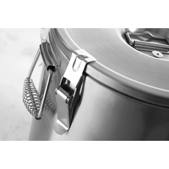 Szigetelt hordozható ételtárolóedény , HENDI, Profi Termékcsalád, 20L, ⌀330x(H)360mm
