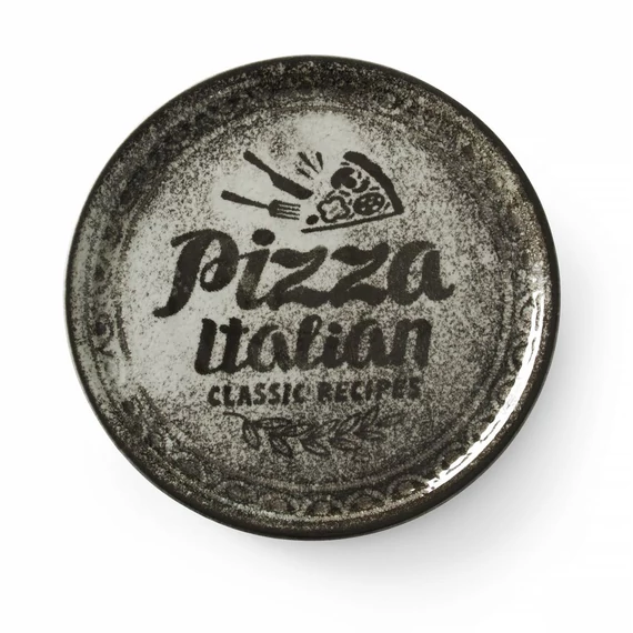 Pizzatányér Recipe Collection, fekete, HENDI, Fekete, ⌀310mm