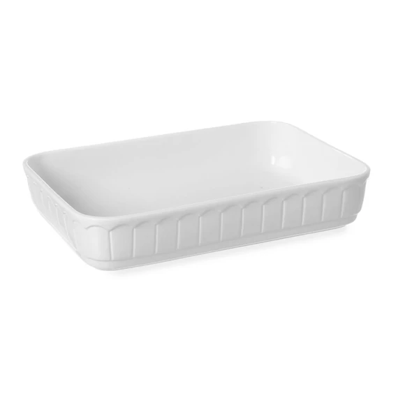 Rustica sütőedény téglalap, HENDI, 4,8L, 380x260x(H)70mm
