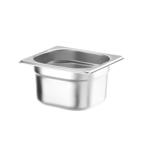 GN edény 1/6, HENDI, Budget Termékcsalád, GN 1/6, 1,6L, 176x162x(H)100mm