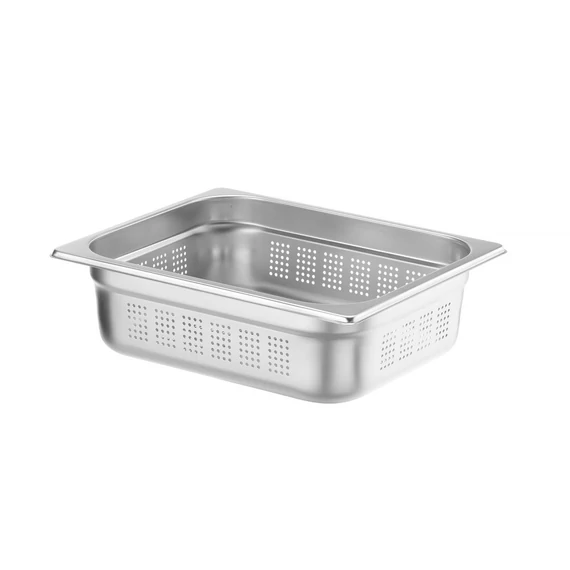 GN 1/2 perforált tartály, HENDI, Profi Termékcsalád, GN 1/2, 6,5L, (H)100mm