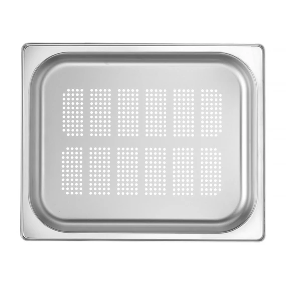 GN 1/2 perforált tartály, HENDI, Profi Termékcsalád, GN 1/2, 2L, (H)40mm