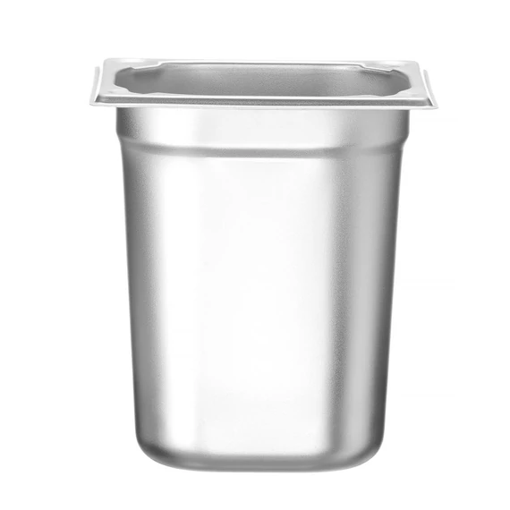GN edény 1/6, HENDI, Kitchen Termékcsalád, GN 1/6, 3,4L, (H)200mm