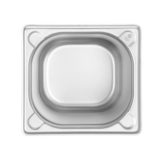 GN edény 1/6, HENDI, Kitchen Termékcsalád, GN 1/6, 3,4L, (H)200mm