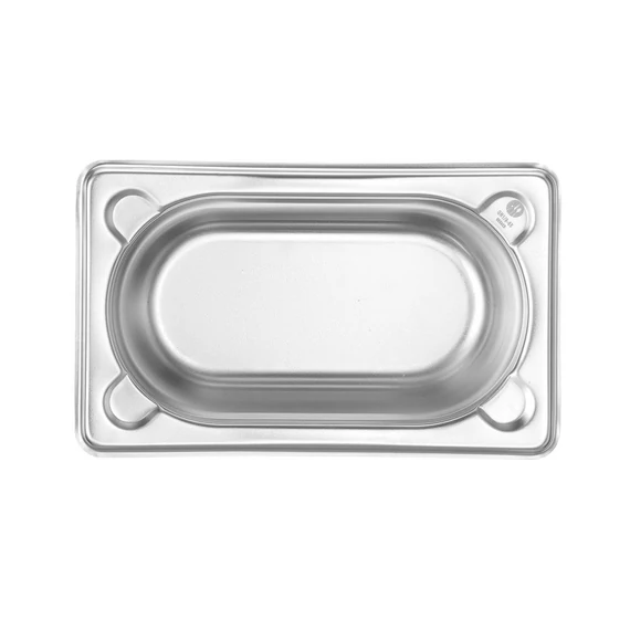 GN 1/9 tartály , HENDI, Kitchen Termékcsalád, GN 1/9, 0,6L, (H)65mm