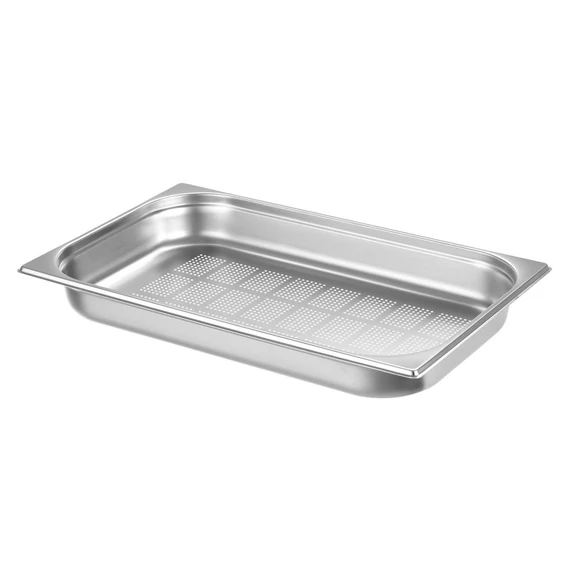 GN 1/1 perforált tartály, HENDI, Kitchen Termékcsalád, GN 1/1, 9L, (H)65mm