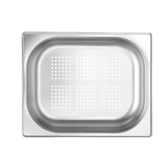 GN 1/2 perforált tartály, HENDI, Kitchen Termékcsalád, GN 1/2, 4L, (H)65mm
