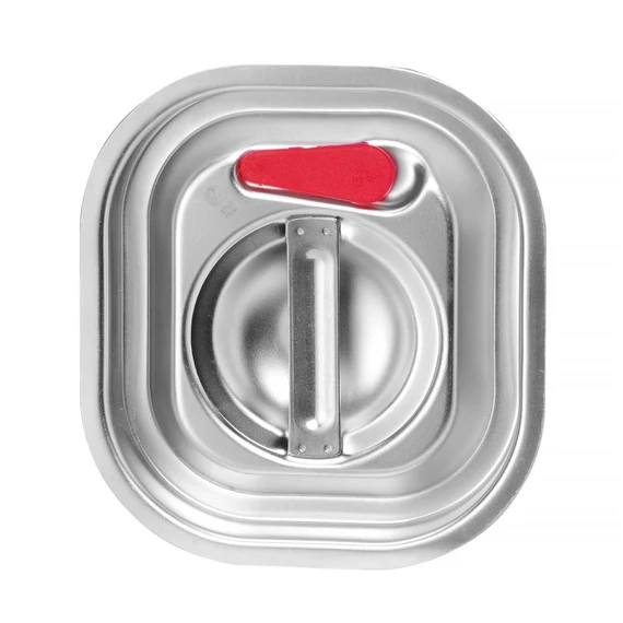 GN tető szilikon tömítéssel, HENDI, Kitchen Termékcsalád, GN 1/6, 156x142mm