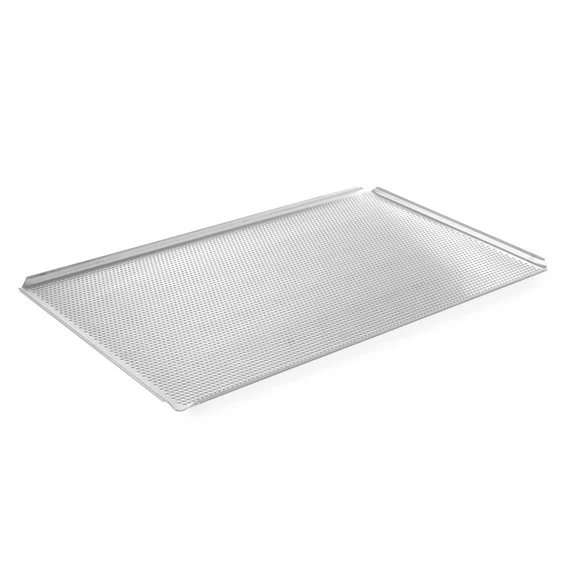 Tálca perforált GN 1/1 - 4 peremmel, HENDI, 530x325x(H)10mm